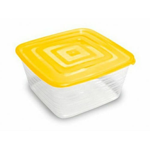 Контейнер для продуктов (СВЧ) "Унико" квадратный 0,9л/48/