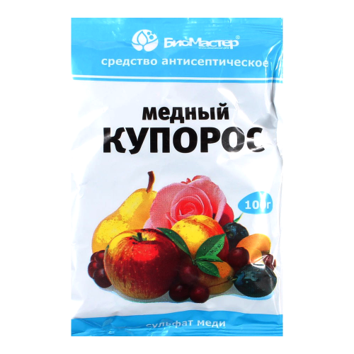 Средство антисептик Медный купорос, 100гр /150/