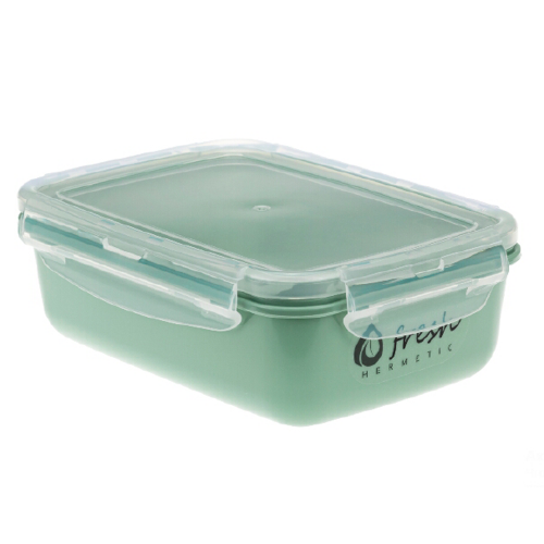 Емкость для продуктов 1,4л Фреш прямуг.Фисташковый /16/