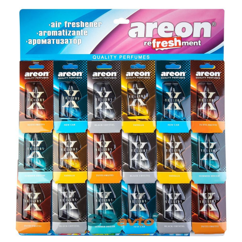 Ароматизатор подвесной гелевый Areon Liguid планшет/18/