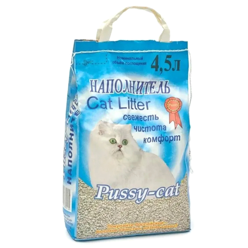 Наполнитель Pussy-cat цеолитовый 4,5л /3/