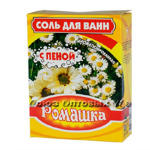 Соль для ванн "Ромашка" 400гр/32/