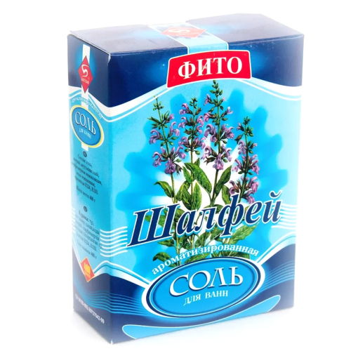 Соль для ванн "Шалфей" 400гр/32/
