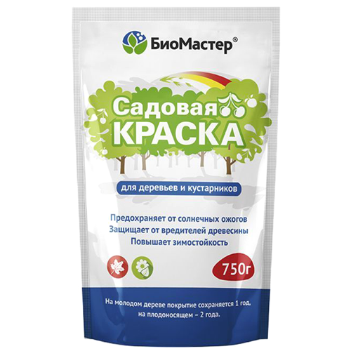 Краска садовая 0,75кг БиоМастер/24/