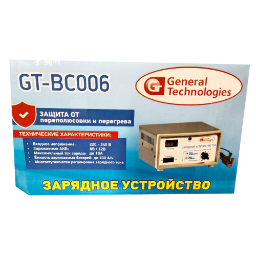Зарядное устройство,15А, 6/12В, до 100А/час (н)/12/