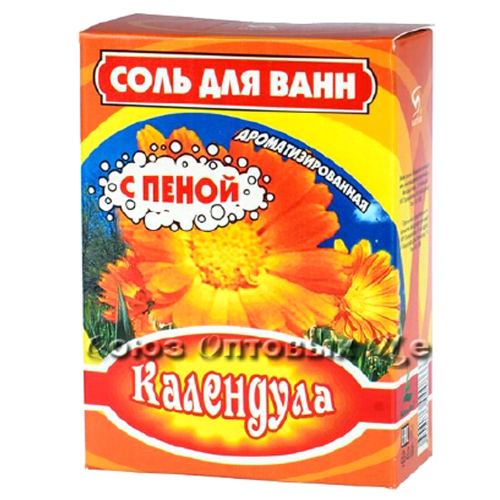 Соль для ванн "Календула" 400гр/32/