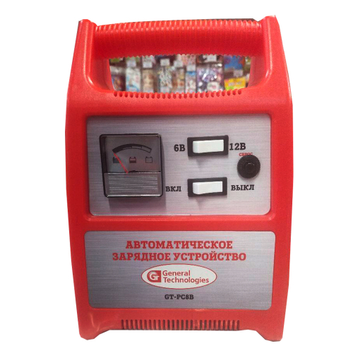 Зарядное устройство 8А, 6/12В,до 90А/час (н)/10/