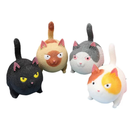 Игрушка антистресс "Кошка" 10*5*4,5см /12/
