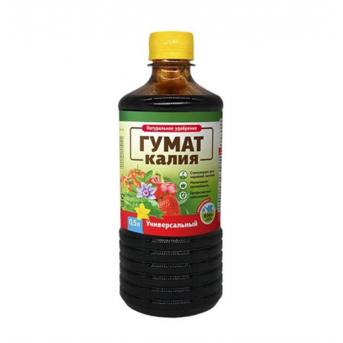 Удобрение "Гумат Калия" универсал. конц., 0,5л. Био/12/