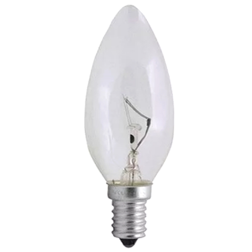 Эл.Лампа Camelion свеча прозр. 60 W Е14 /100/10/