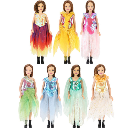 Игрушка кукла, микс, 17 см/1/