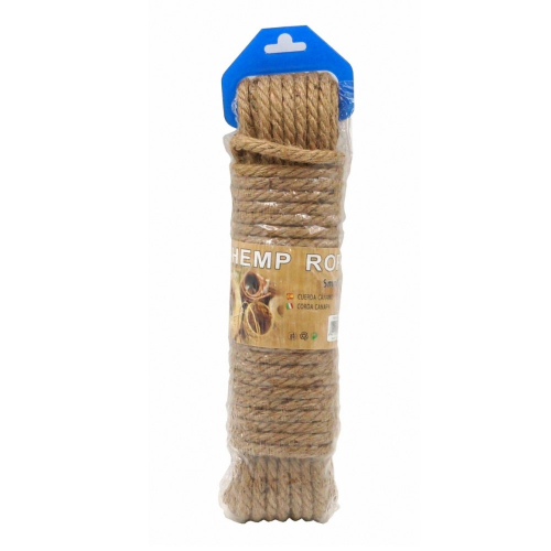 Веревка льняная 5мм*10м.  /1/