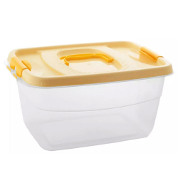 Контейнер для пищевых продуктов, 12,5л., бежевый, Интерм/10/