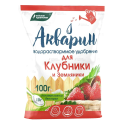 Удобрение "Акварин" для клубники и земляники 100г, Буйские/20/