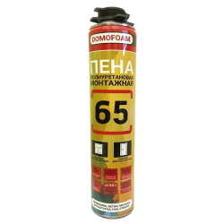 Пена монтажная DOMOFOAM 65 PRO всесезонная 750мл/12/
