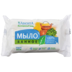 Мыло "Банное", 200гр."АВЕНТА"  72% (М) /45/